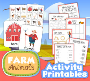 Farm Animals Activity Printables
